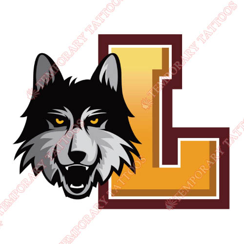 Loyola Ramblers Customize Temporary Tattoos Stickers NO.4904